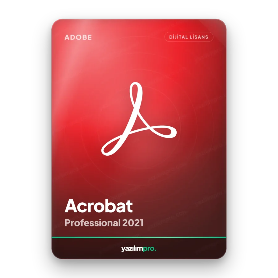 Adobe Acrobat Pro Dc 2021 orijinal lisans anahtarı – anında dijital teslimat