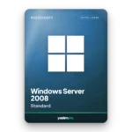 Microsoft Windows Server 2008 r2 Standard süresiz orijinal OEM lisans anahtarı – anında dijital teslimat