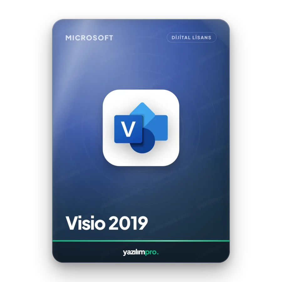 Microsoft Visio 2019 süresiz orijinal OEM lisans anahtarı – anında dijital teslimat