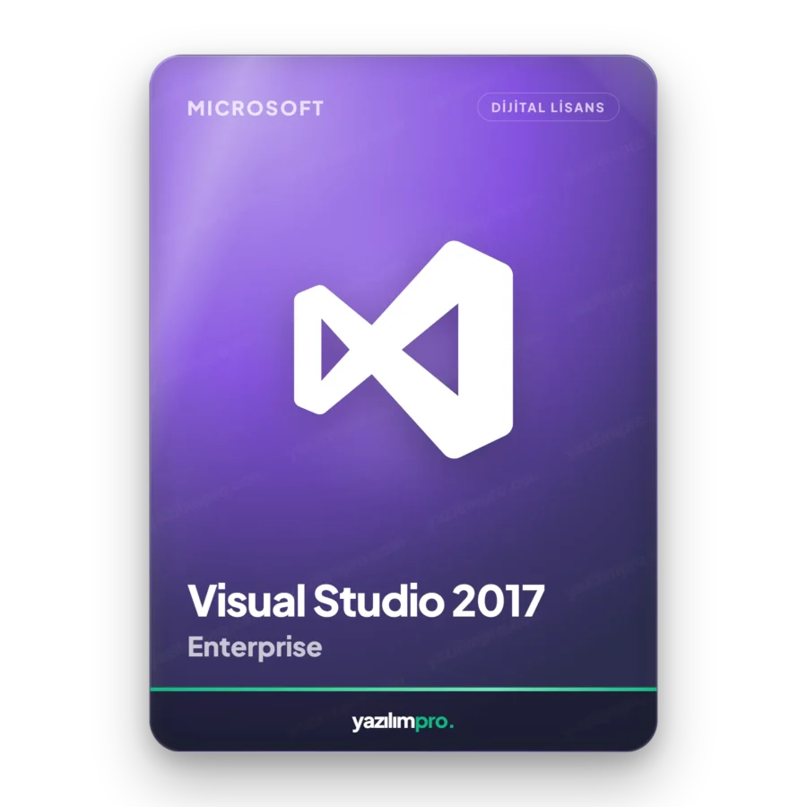 Microsoft Visual Studio Enterprise 2017 süresiz orijinal lisans anahtarı – anında dijital teslimat