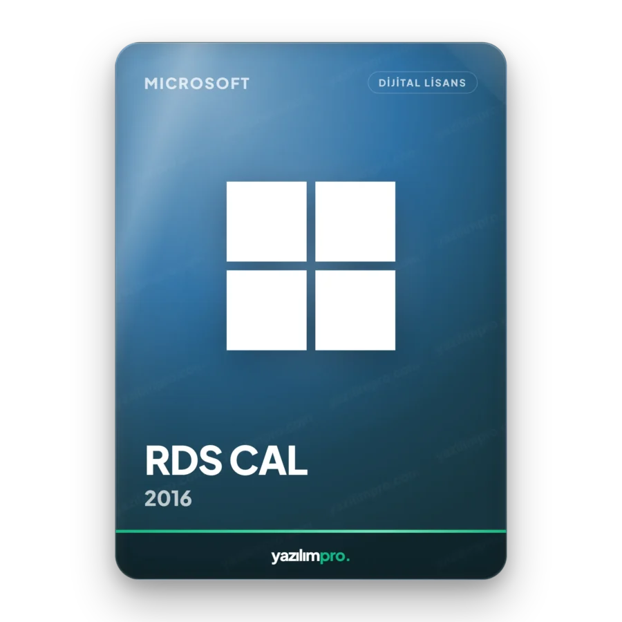 Microsoft Windows Server 2016 Remote Desktop Services device 50 süresiz orijinal lisans anahtarı – anında dijital teslimat