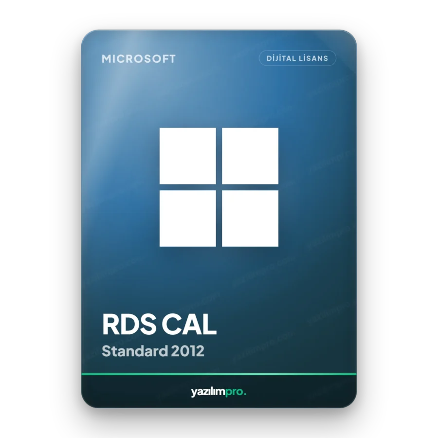 Microsoft Server 2012 Standard Remote Desktop Services device 20 süresiz orijinal lisans anahtarı – anında dijital teslimat