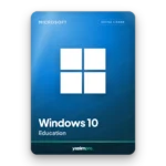 Microsoft Windows 10 Education süresiz orijinal lisans anahtarı – anında dijital teslimat