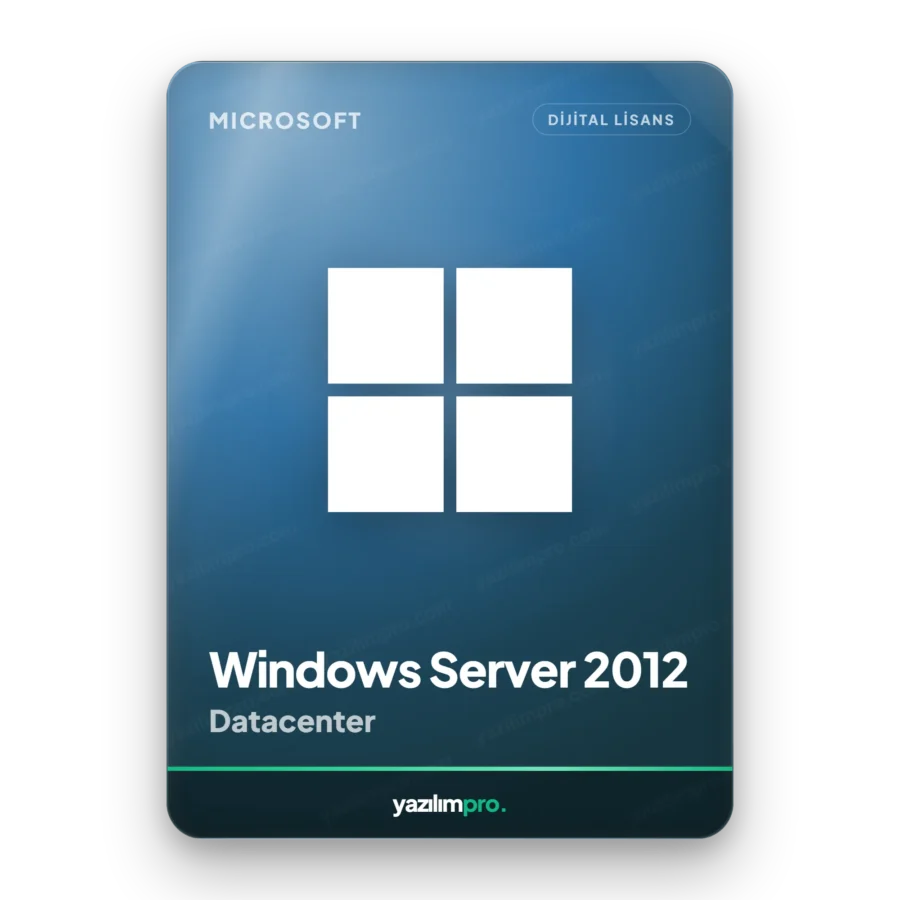 Microsoft Windows Server 2012 R2 Datacenter süresiz orijinal lisans anahtarı – anında dijital teslimat