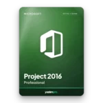 Microsoft Project Professional 2016 süresiz orijinal lisans anahtarı – anında dijital teslimat