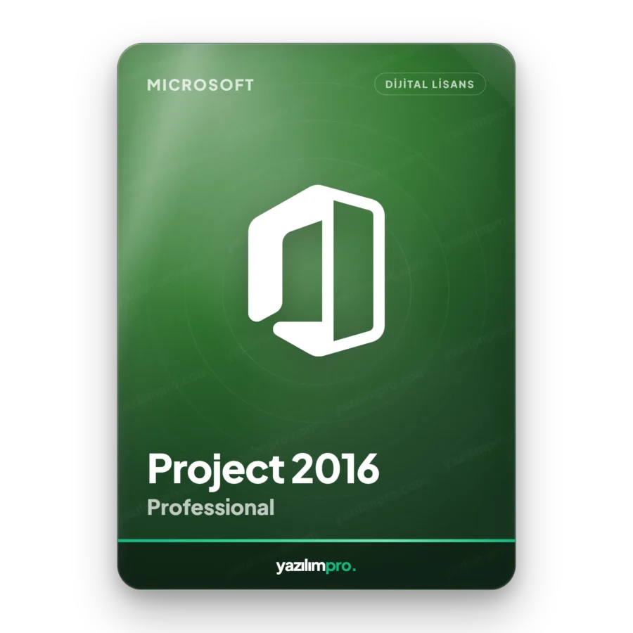 Microsoft Project Professional 2016 süresiz orijinal lisans anahtarı – anında dijital teslimat