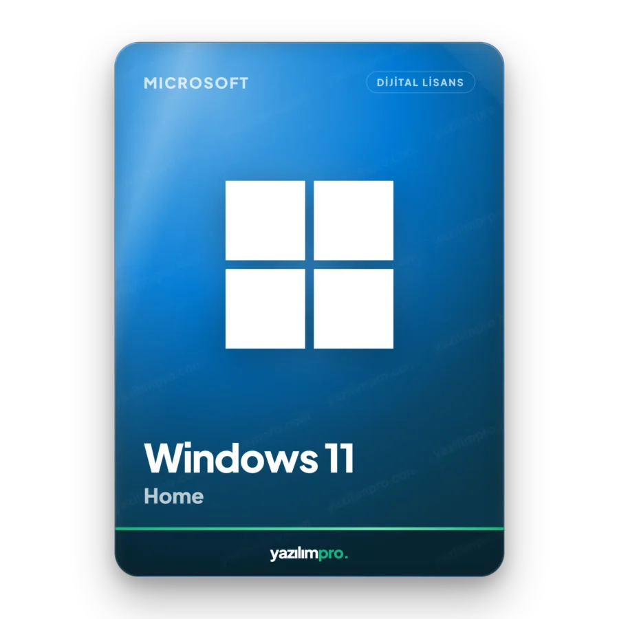 Microsoft Windows 11 HOME Tr süresiz orijinal lisans anahtarı – anında dijital teslimat