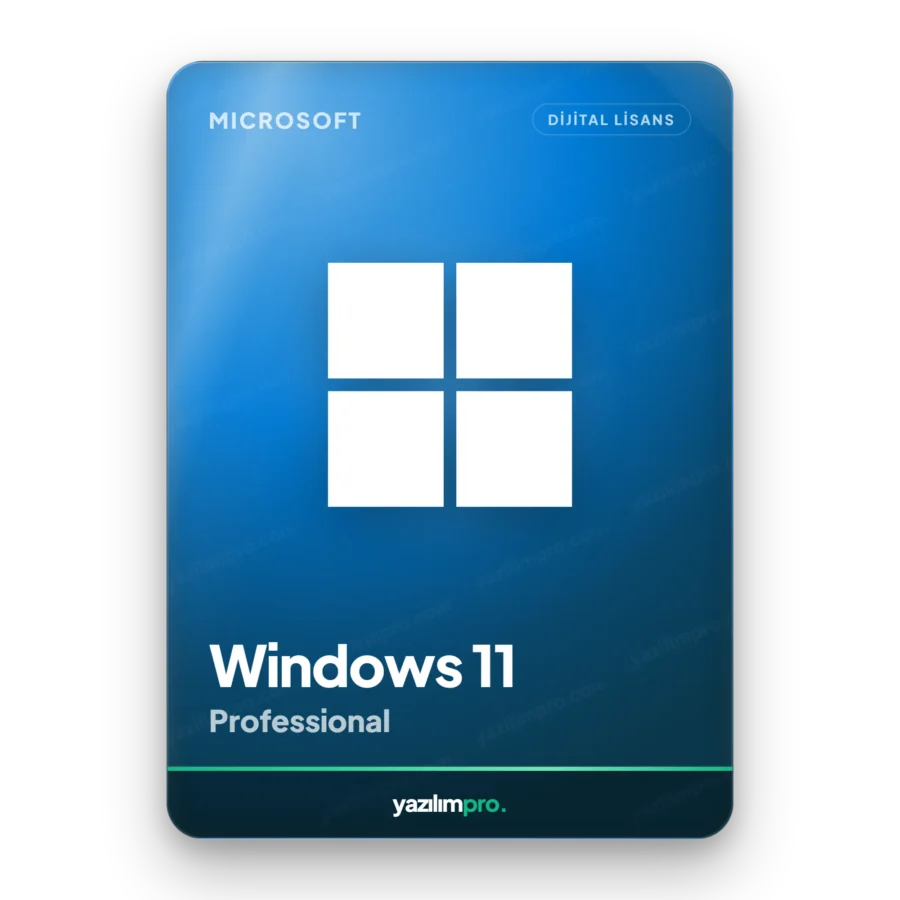 Microsoft Windows 11 WORKSTATİON süresiz orijinal lisans anahtarı – anında dijital teslimat