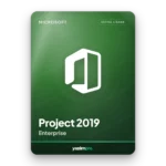 Microsoft Project 2019 süresiz orijinal OEM lisans anahtarı – anında dijital teslimat