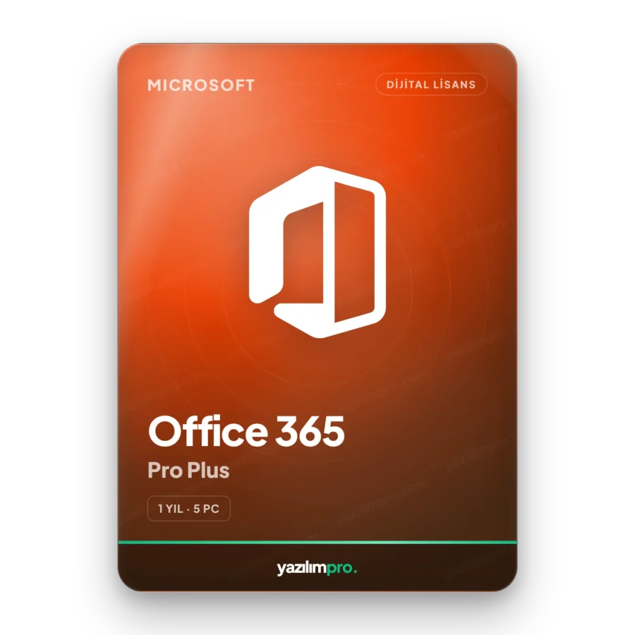 Microsoft Office 365 Pro Plus 5 mac mobile 1 yıl abonelik orijinal lisans anahtarı – anında dijital teslimat