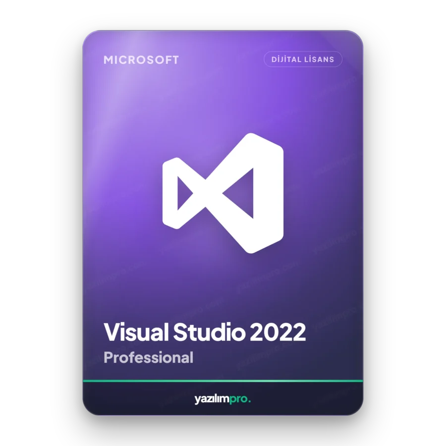 Microsoft Visual Studio Professional 2022 süresiz orijinal lisans anahtarı – anında dijital teslimat