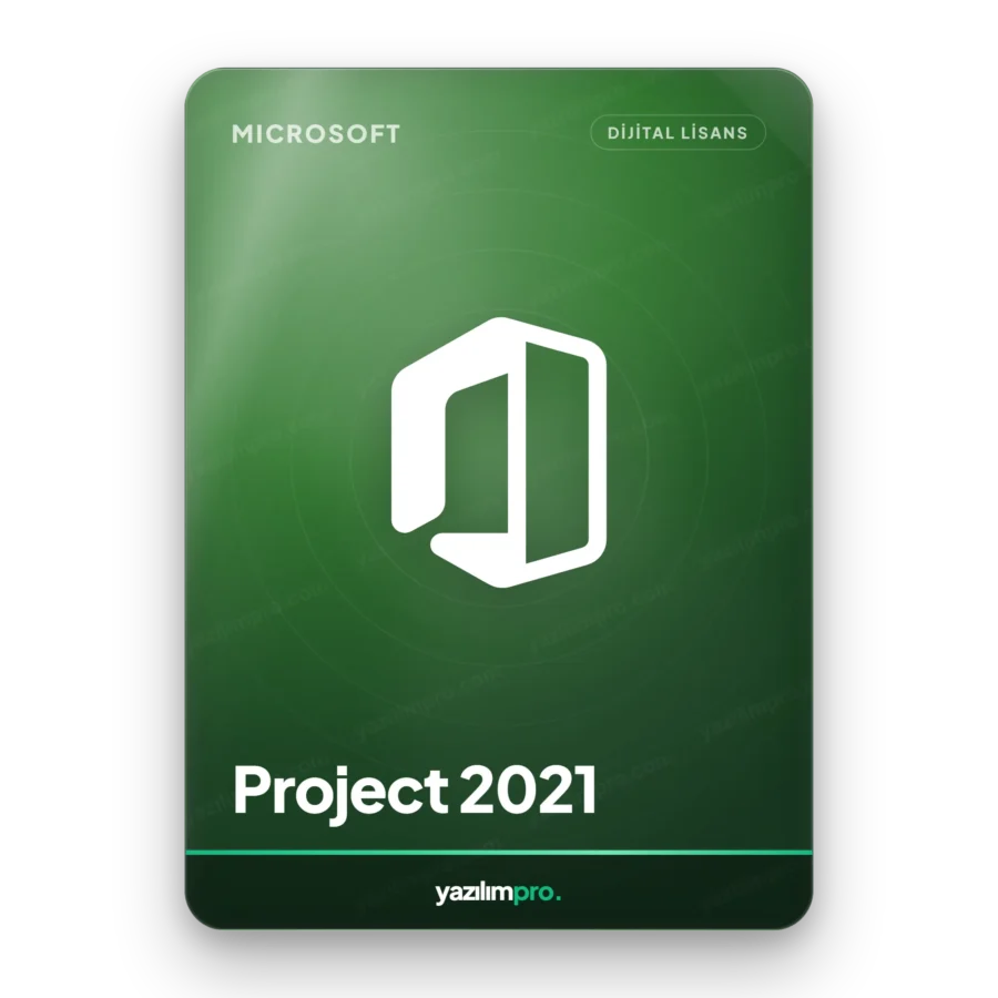 Microsoft Project 2021 süresiz orijinal lisans anahtarı – anında dijital teslimat