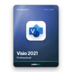 Microsoft Visio 2021 Professional süresiz orijinal lisans anahtarı – anında dijital teslimat