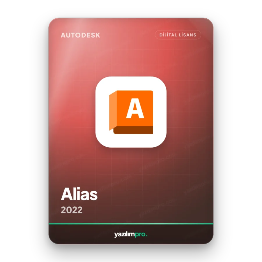 Autodesk Alias Autostudio 2022 orijinal lisans anahtarı – anında dijital teslimat