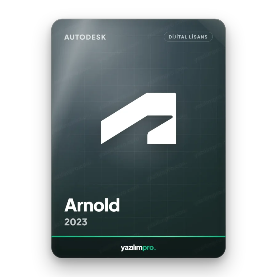 Autodesk Arnold 2023 orijinal lisans anahtarı – anında dijital teslimat