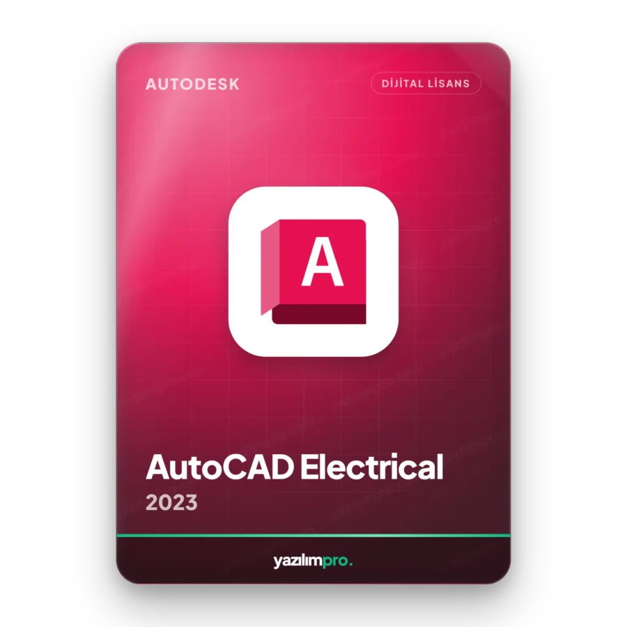 Autodesk AutoCAD Electrical 2023 orijinal lisans anahtarı – anında dijital teslimat