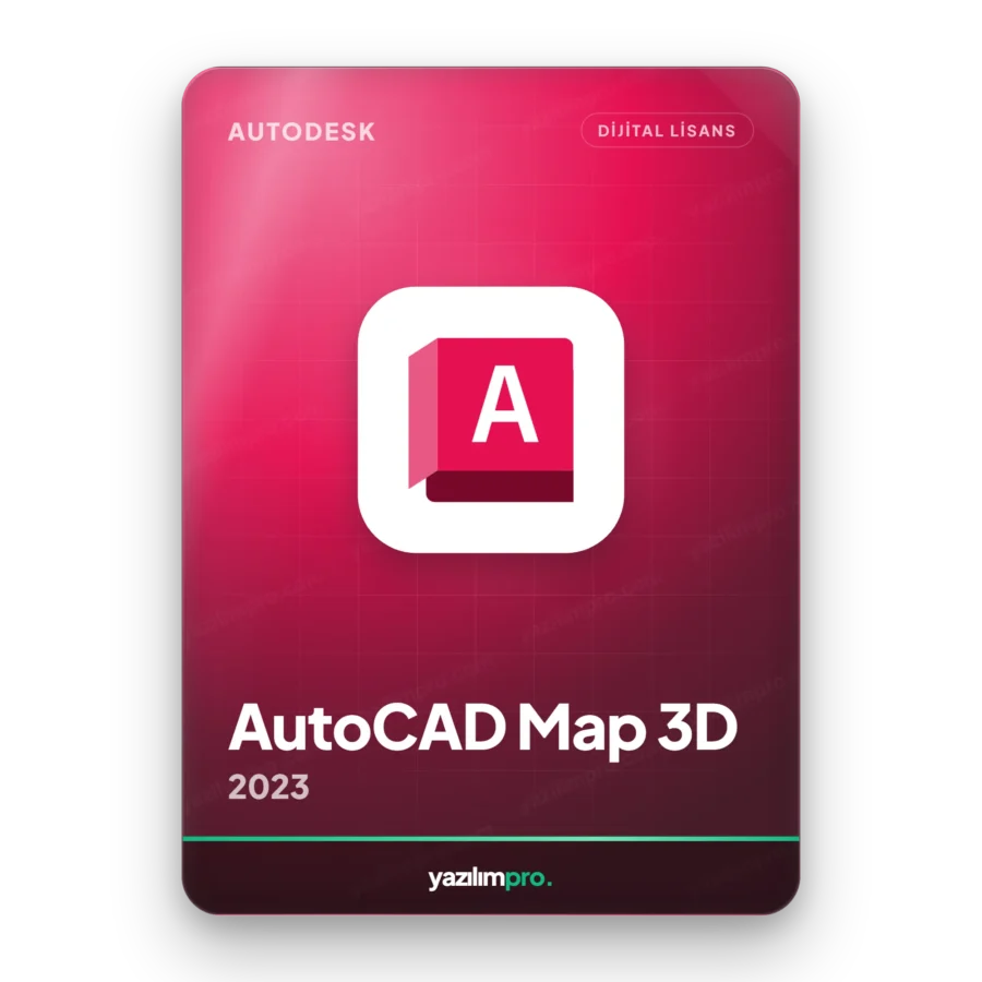 Autodesk AutoCAD Map 3D 2023 orijinal lisans anahtarı – anında dijital teslimat