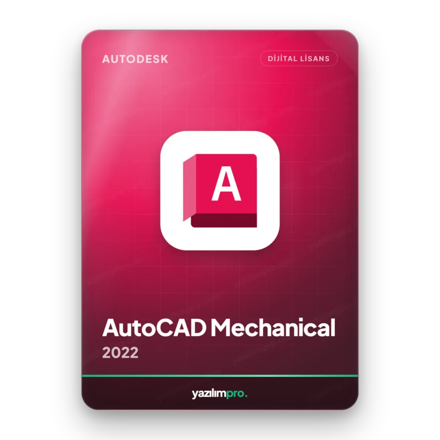 Autodesk AutoCAD Mechanical 2022 orijinal lisans anahtarı – anında dijital teslimat