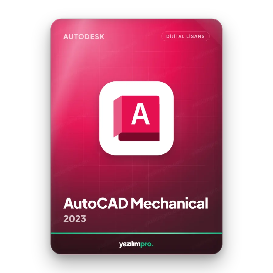 Autodesk AutoCAD Mechanical 2023 orijinal lisans anahtarı – anında dijital teslimat