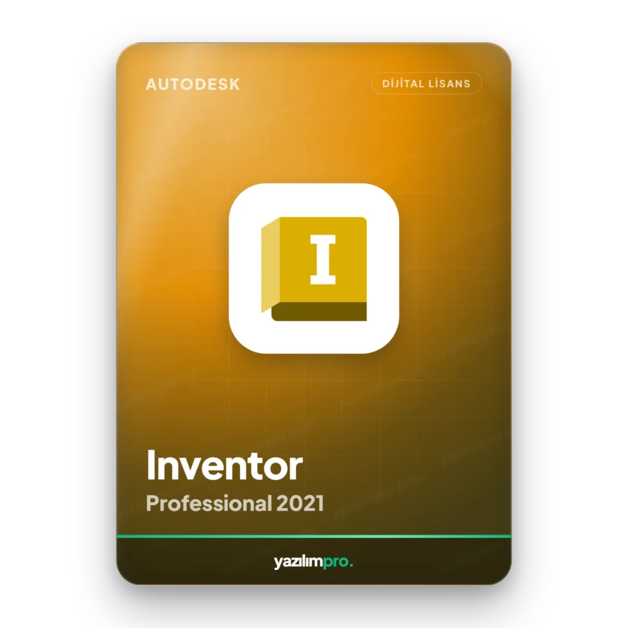 Autodesk Inventor Professional 2021 orijinal lisans anahtarı – anında dijital teslimat