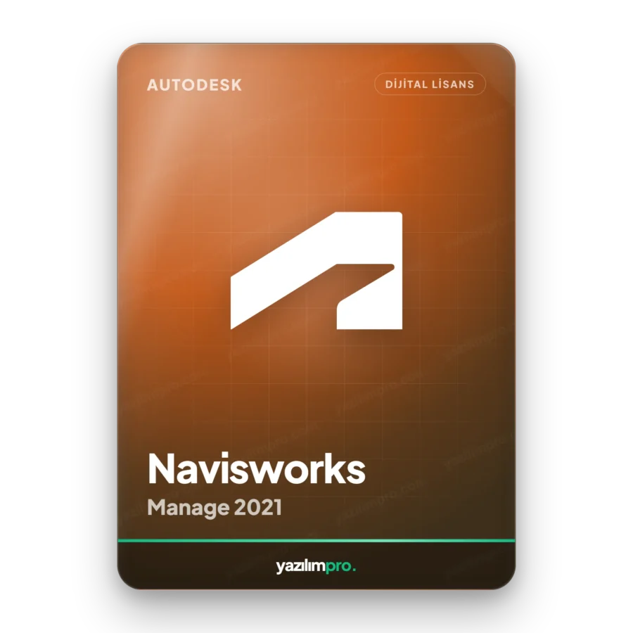 Autodesk Navisworks Manage 2021 orijinal lisans anahtarı – anında dijital teslimat