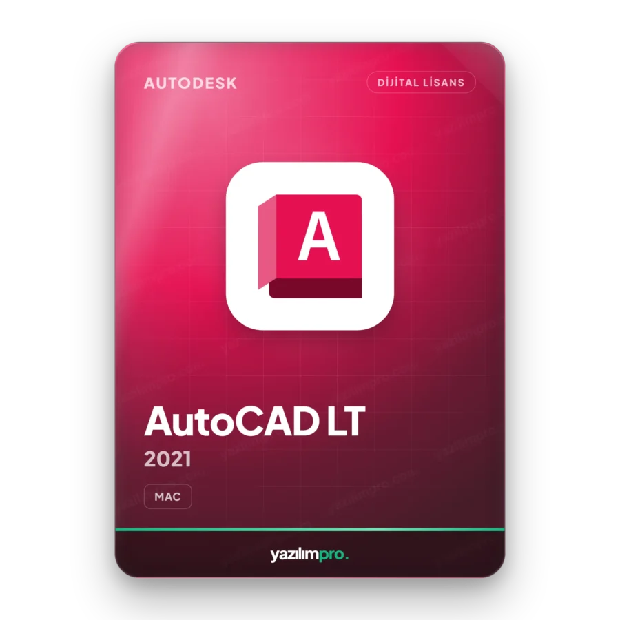 Autodesk AutoCAD LT 2021 orijinal lisans anahtarı – anında dijital teslimat