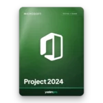 Microsoft Project 2024 süresiz orijinal lisans anahtarı – anında dijital teslimat