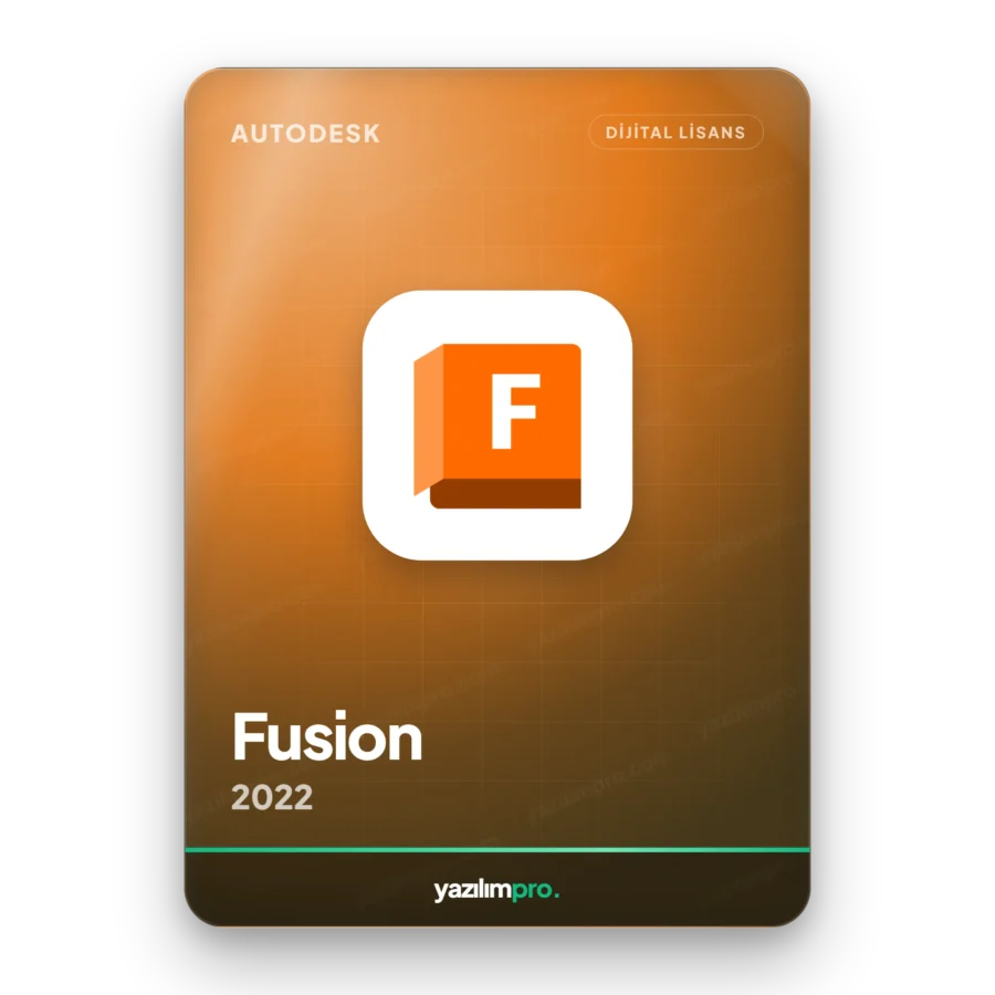 Autodesk Fusion 2022 abonelik orijinal lisans anahtarı – anında dijital teslimat