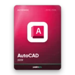Autodesk AutoCAD 2019 abonelik orijinal lisans anahtarı – anında dijital teslimat