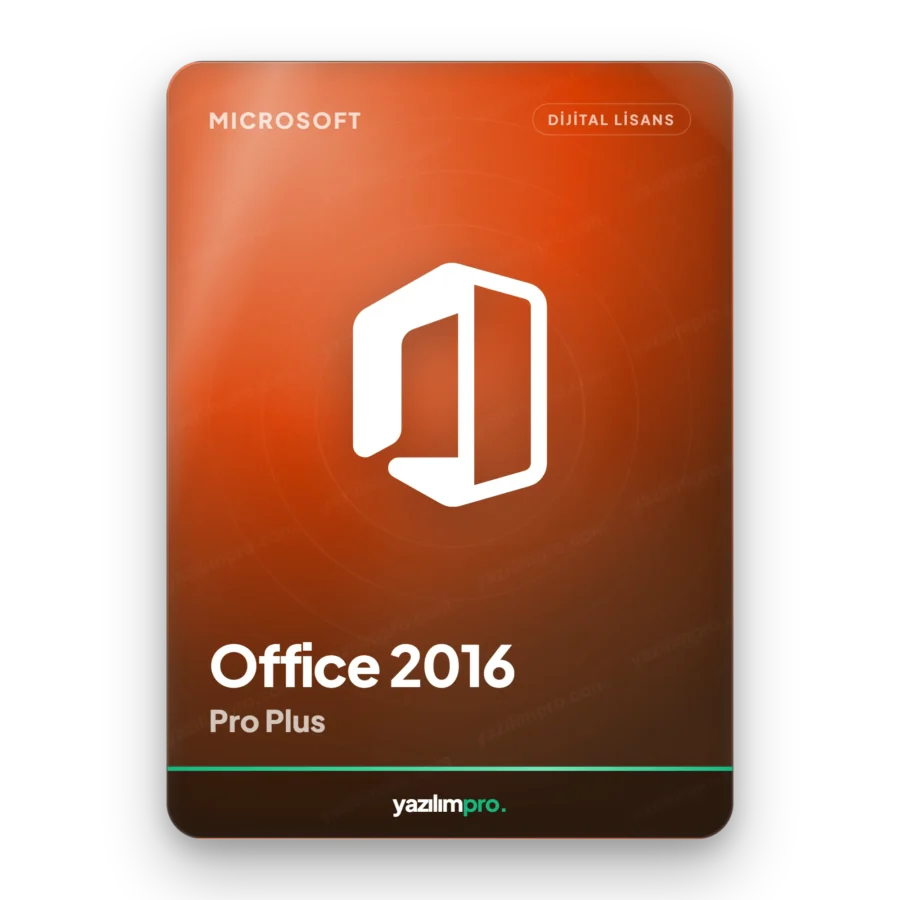 Microsoft Office 2016 Pro Plus süresiz orijinal lisans anahtarı – anında dijital teslimat